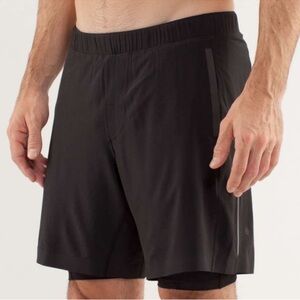 Lululemon Lined Running Gym Shorts